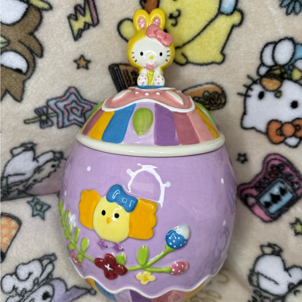 Colorful Ceramic Kids Toy Storage Jar - Picture 1 of 2